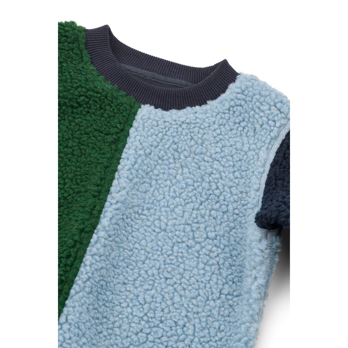 RIDLEY Fleece sweatshirt - Beach blue multi mix