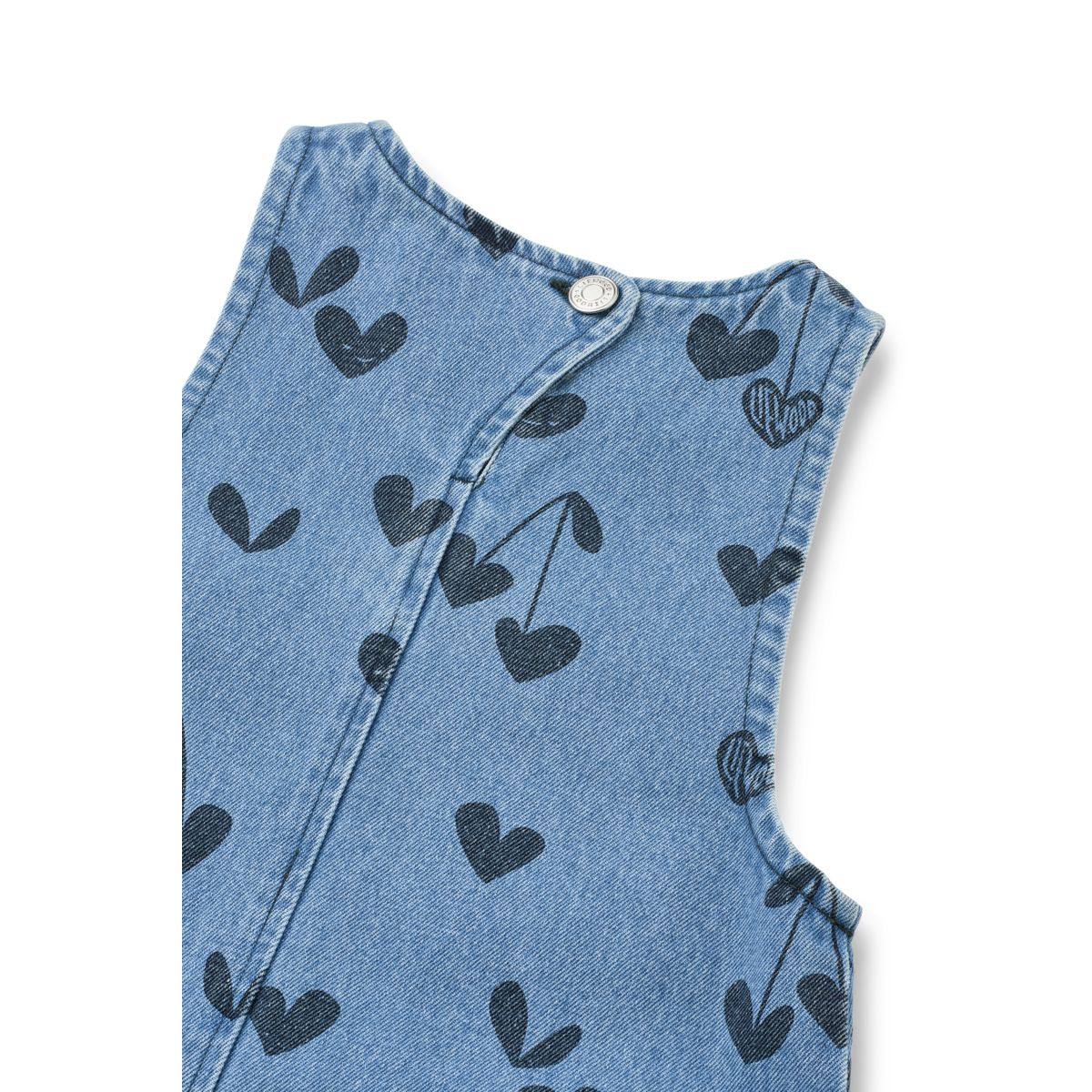 ANGELICA Denimkjole med flæser - Sweethearts / Denim