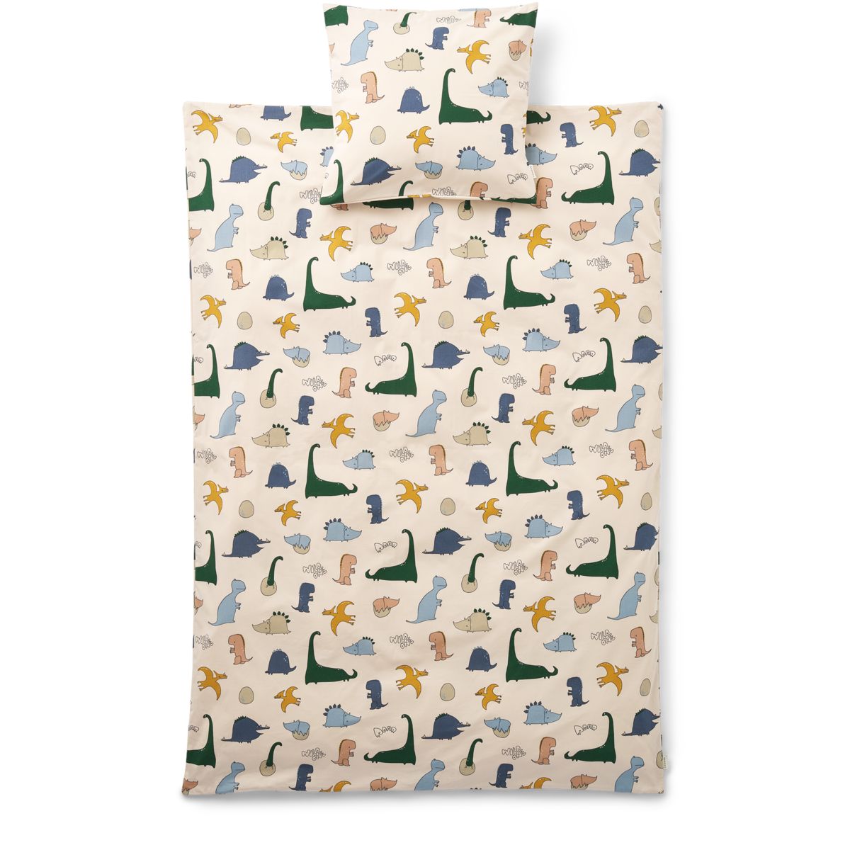 CARL Single Bedding 140x200 - Dino roar / Sandy