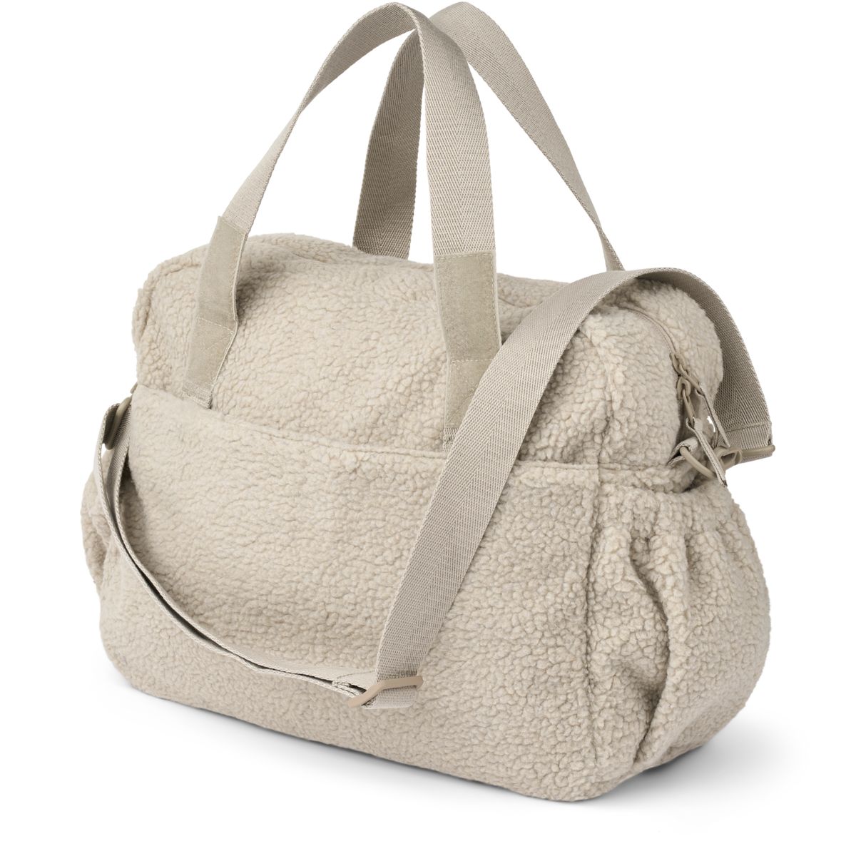 CARLY Pusletaske i fleece - Mist