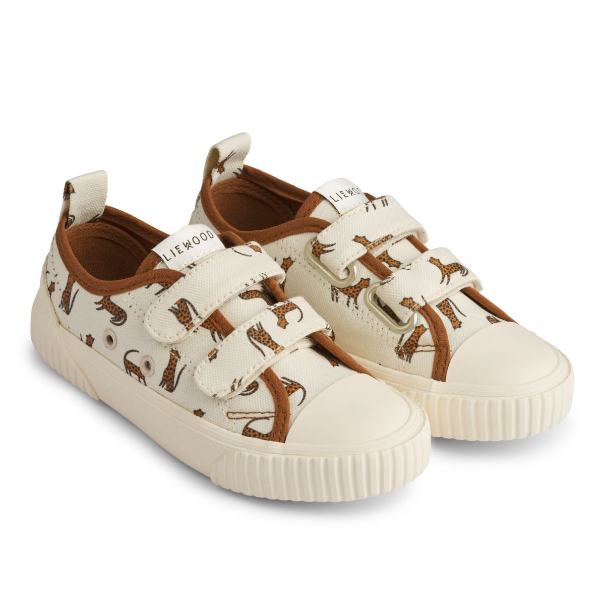 Kim low canvas sneakers - Leopard / Sandy