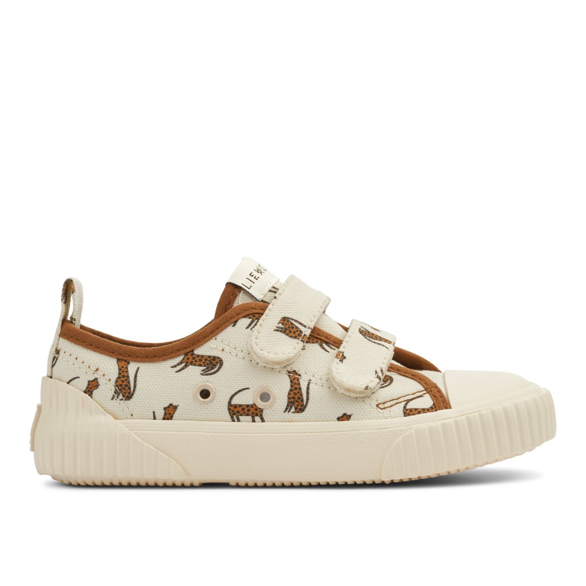 Kim low canvas sneakers - Leopard / Sandy