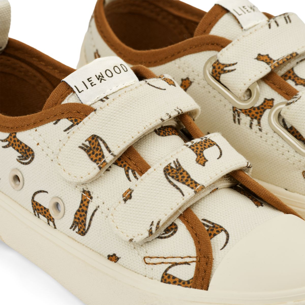 Kim low canvas sneakers - Leopard / Sandy