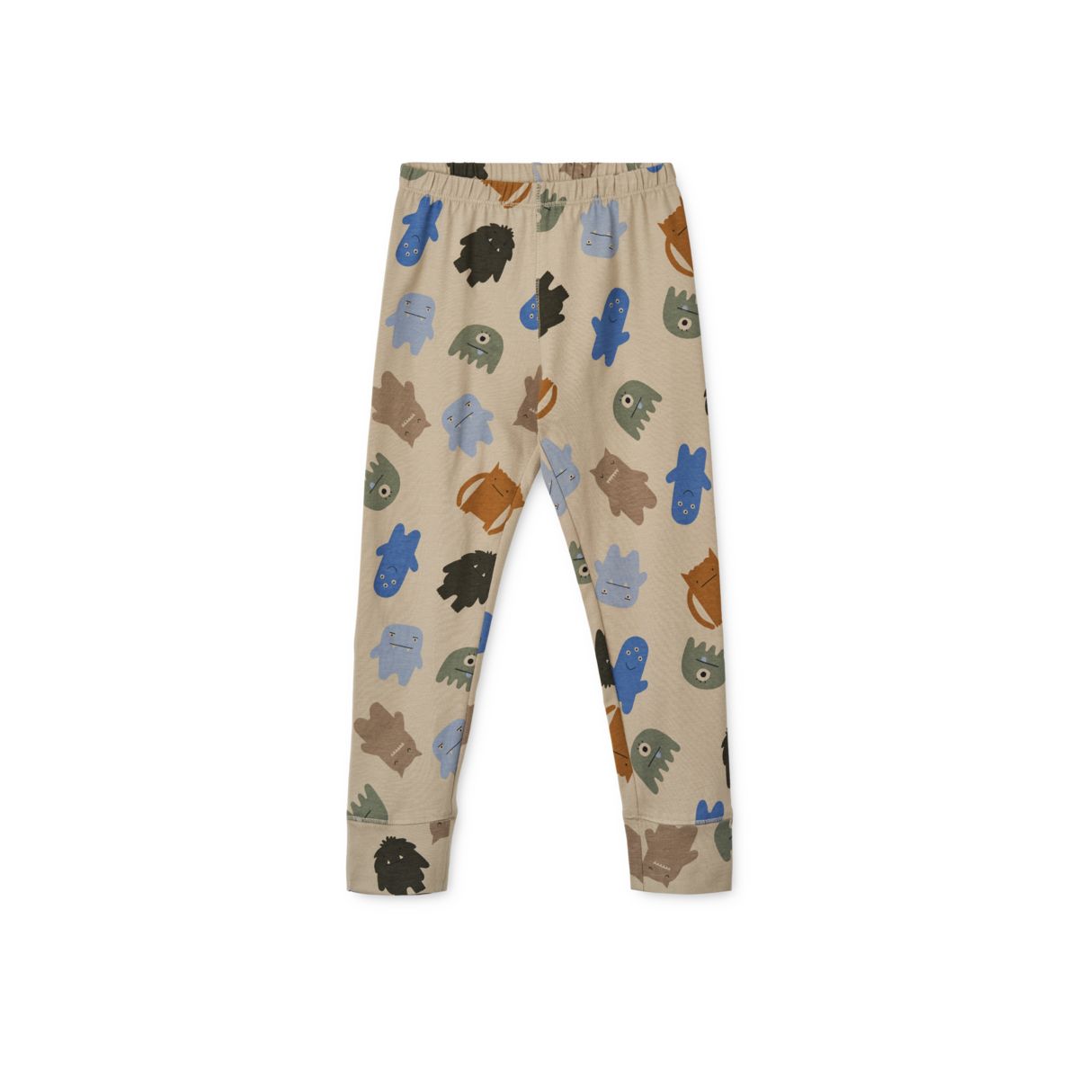 Liewood Wilhelm Printed Pyjamas Set - Monster / Mist - PYJAMAS SET