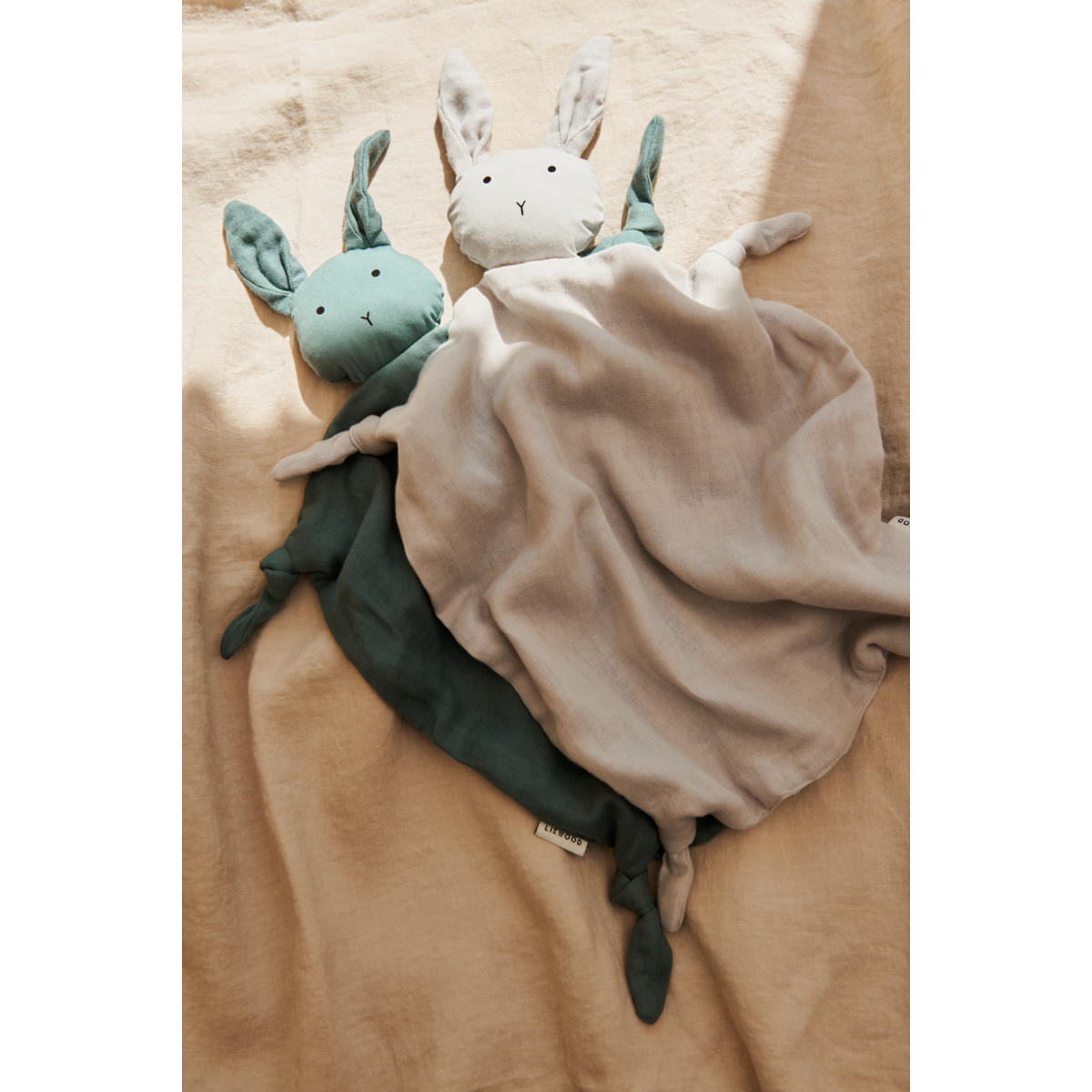 Liewood Agnete Cuddle Cloth - Rabbit tuscany rose - CUDDLE CLOTH