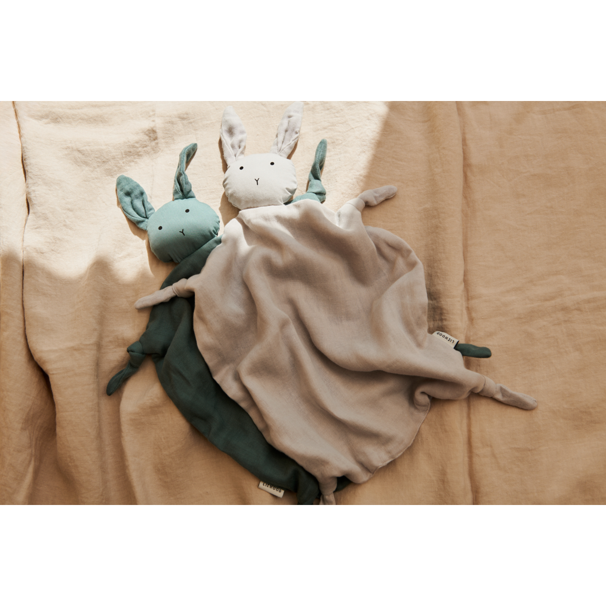 Liewood Agnete Cuddle Cloth - Rabbit peppermint - CUDDLE CLOTH