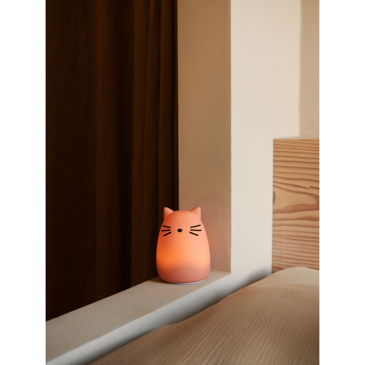 Liewood Winston Night Light - Cat rose - TABLE LAMP