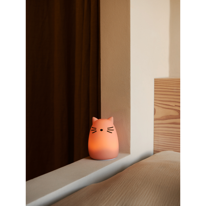 Liewood Winston Night Light - Cat rose - TABLE LAMP