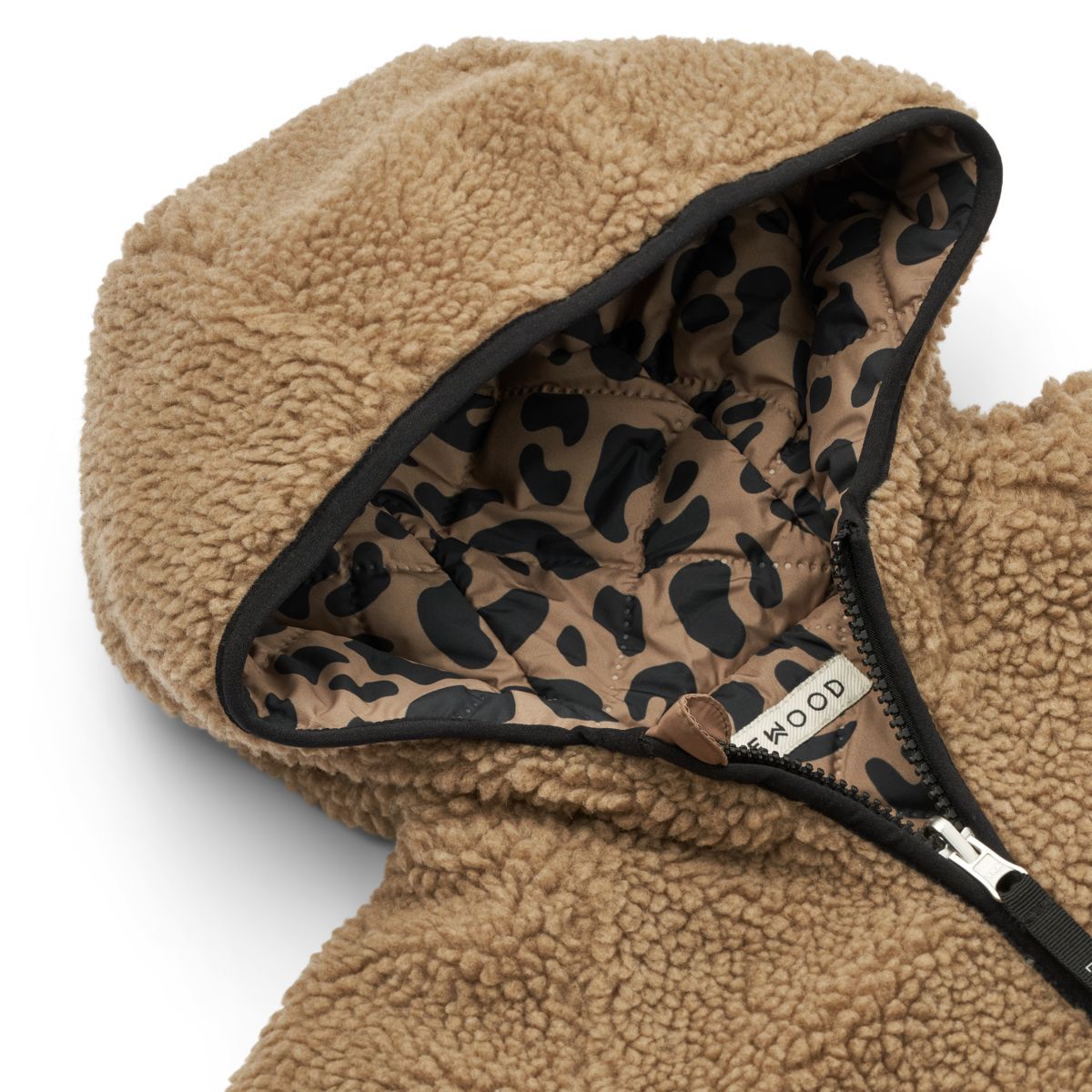 Liewood Jackson Reversible Jacket - Leo oat / Black panther - JACKET