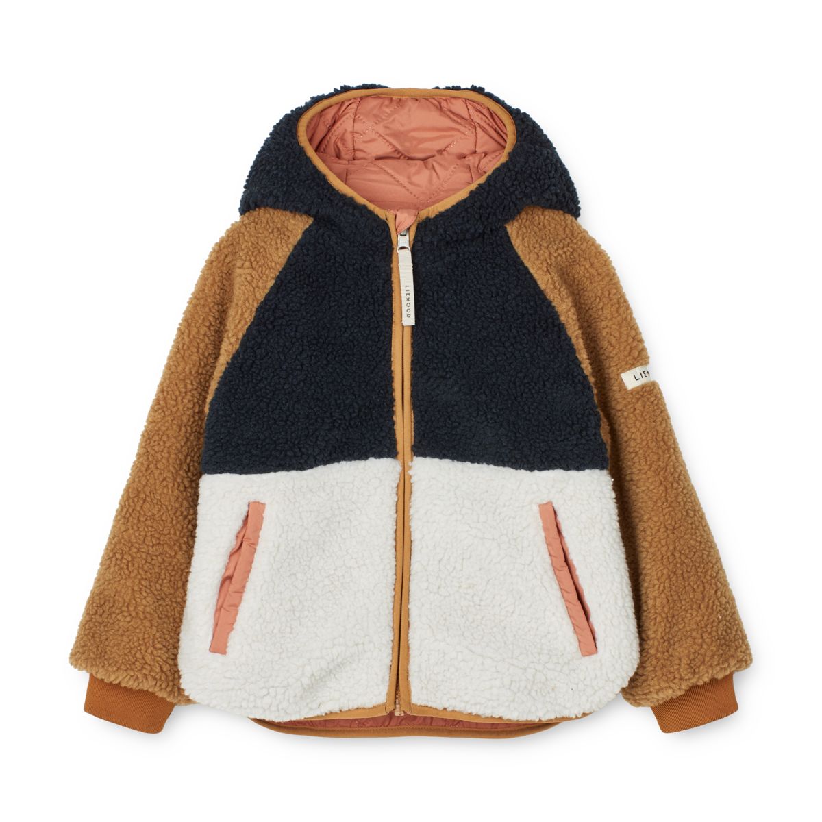 Liewood Jackson Reversible Jacket - Tuscany rose / Midnight navy - JACKET