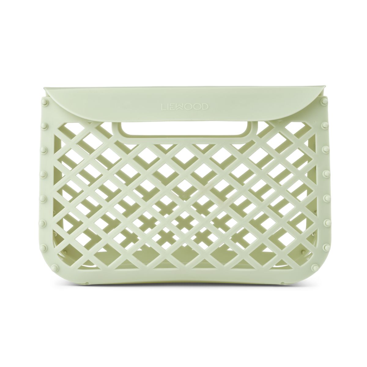 Liewood Verona basket - Dusty mint - BASKET BAG