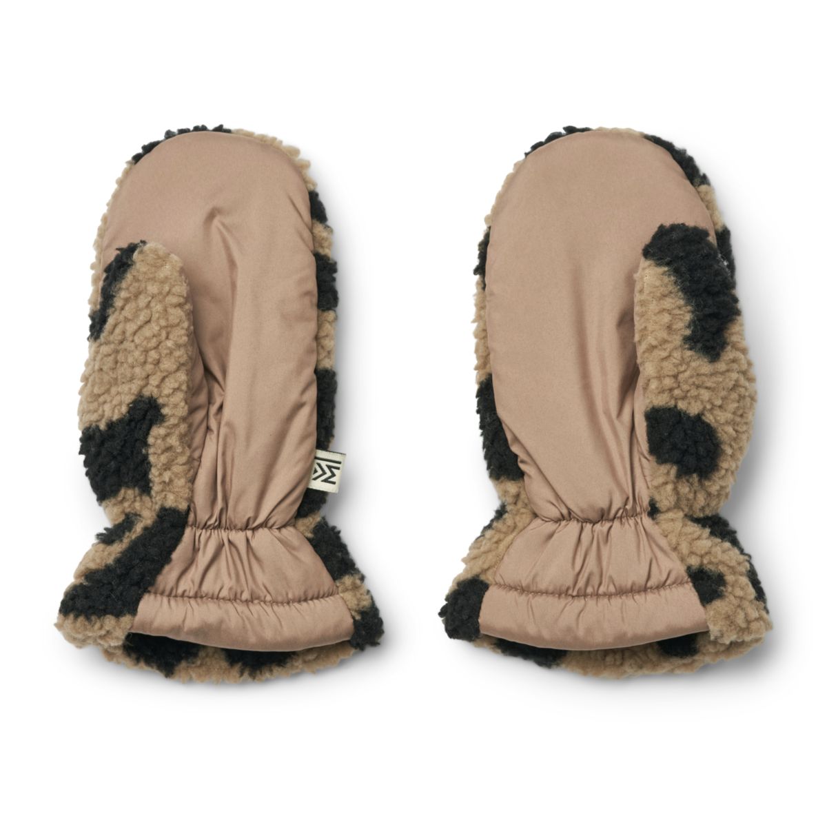 Liewood GRETHE Pile Mittens - Mega leo / Oat mix - GLOVES/MITTENS