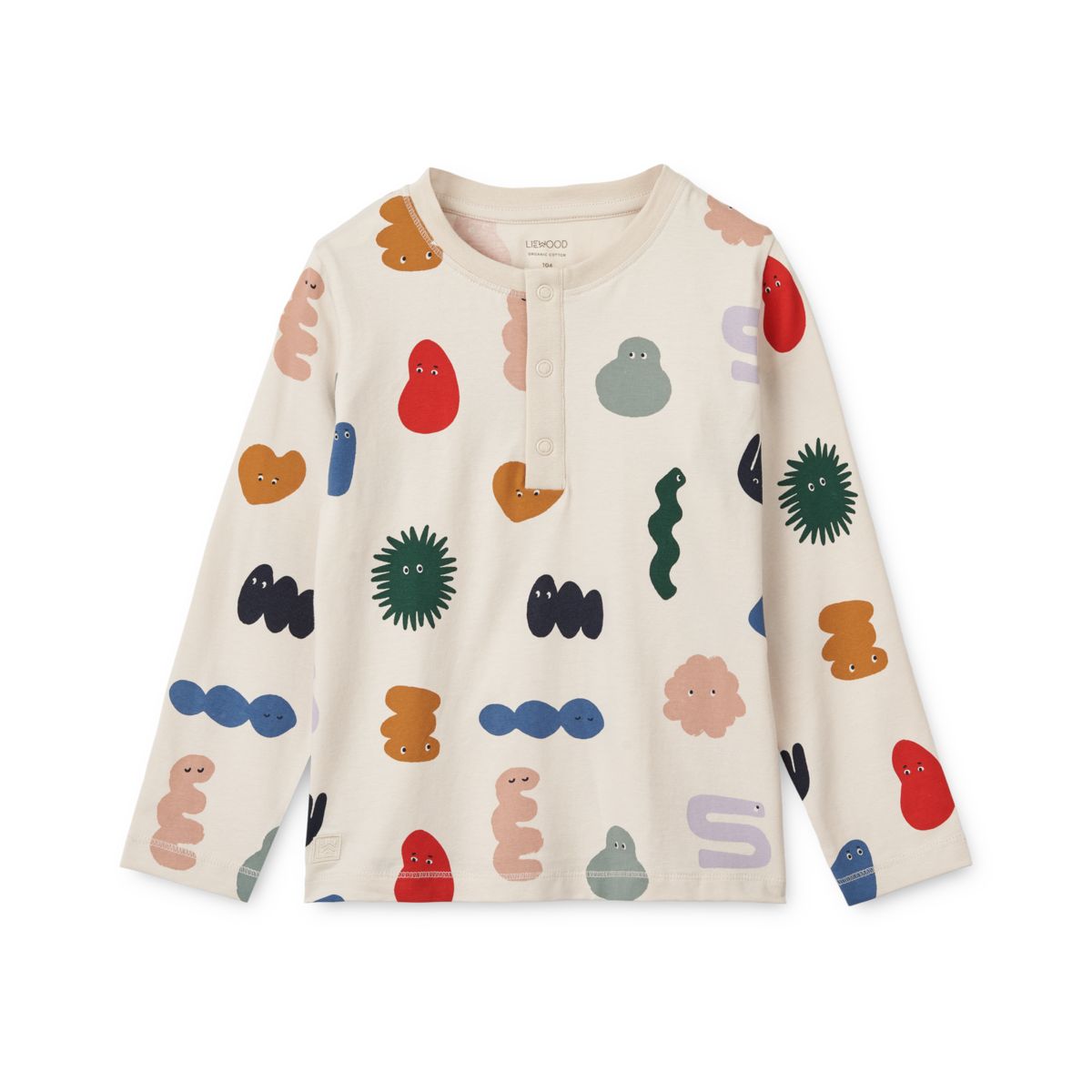 Wilhelm Printed Pyjamas Set - The liewood gang / Sandy