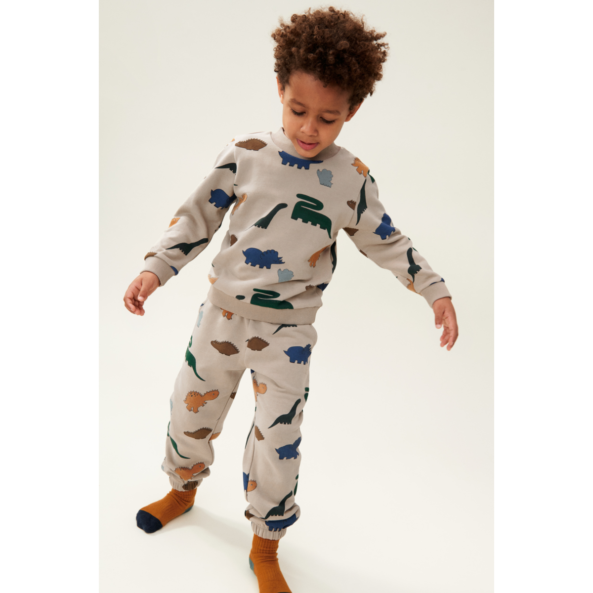 Liewood Thora Printed Sweatshirt - Dinosaurs / Mist - SWEATSHIRT