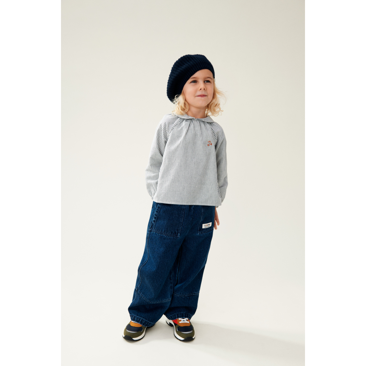 Liewood Borg Beret Hat - Classic navy - HATS/CAP