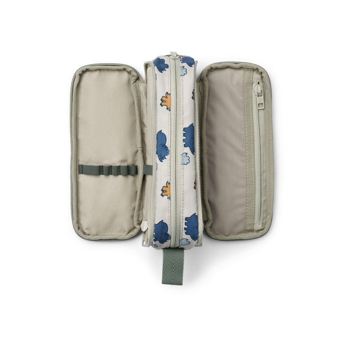 Liewood Cindy Pencil Case - Dinosaurs / Mist - PENCILCASE