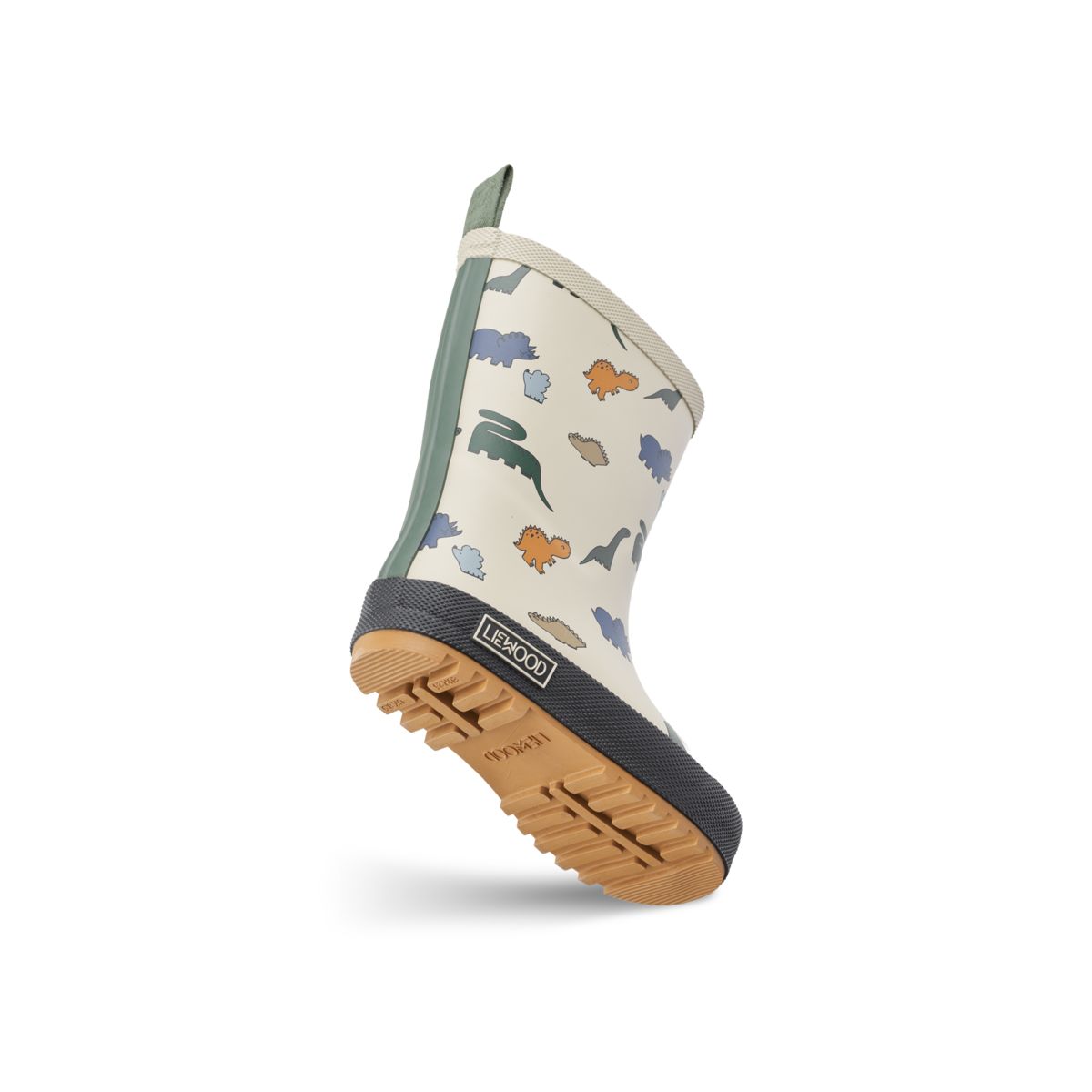 Liewood Mason Thermo Rain boots - Dinosaurs / Mist - THERMO BOOTS