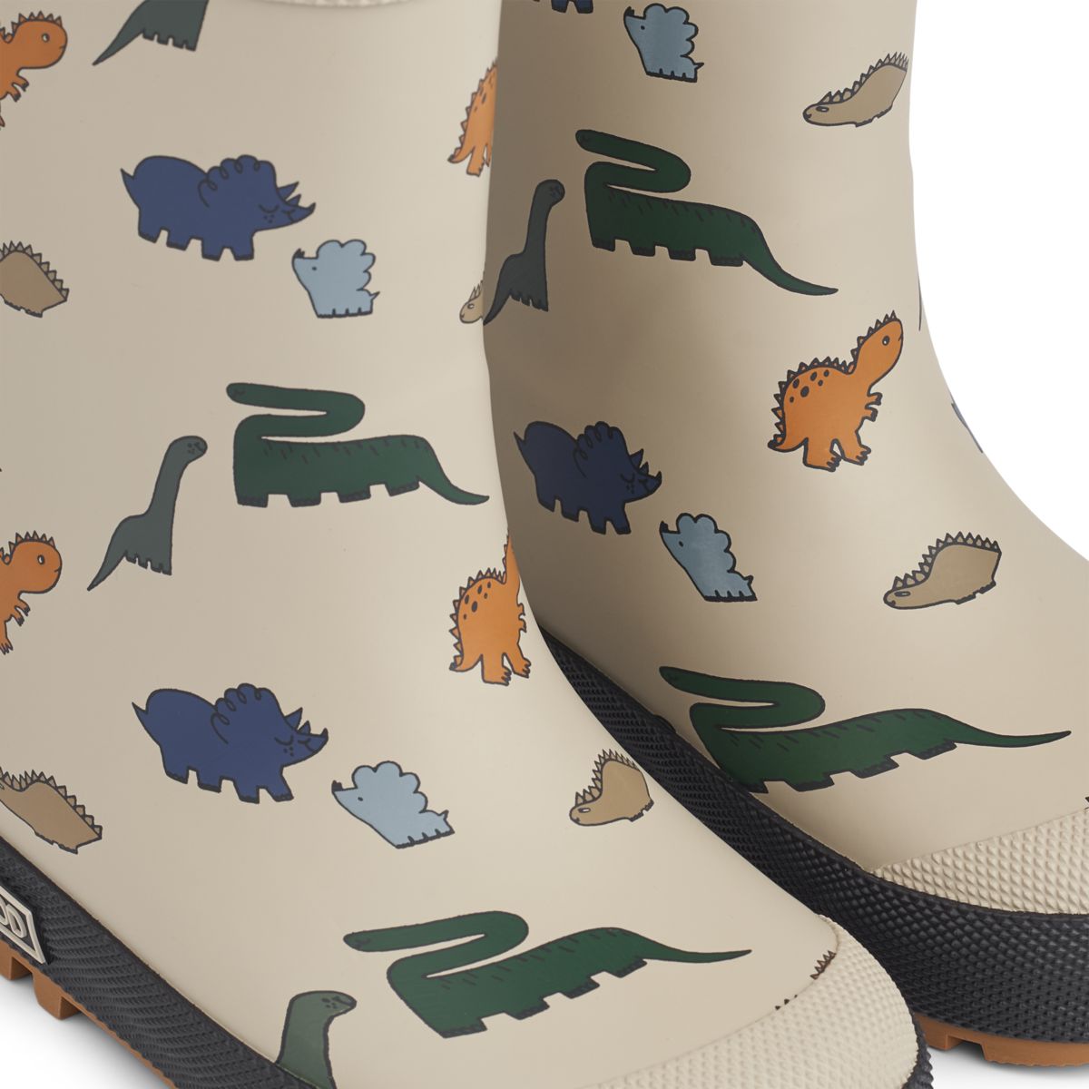 Liewood Mason Thermo Rain boots - Dinosaurs / Mist - THERMO BOOTS