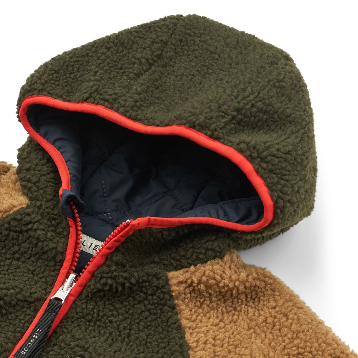 Liewood Jackson Reversible Jacket - Army brown multi mix - JACKET