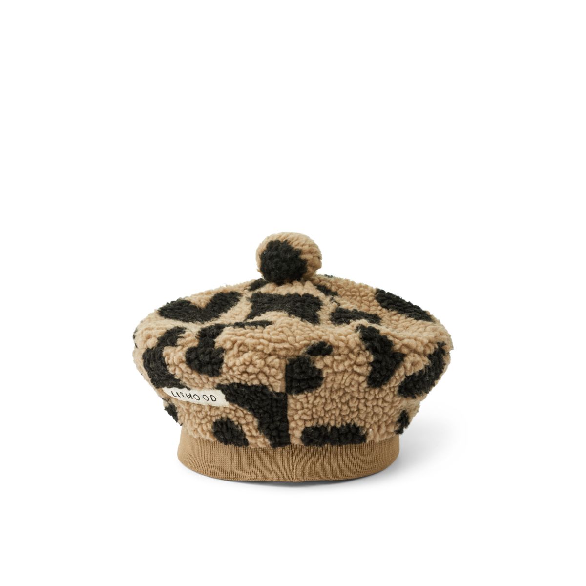 Liewood POPLAR Pile Beret Hat - Mega leo / Oat mix - HATS/CAP