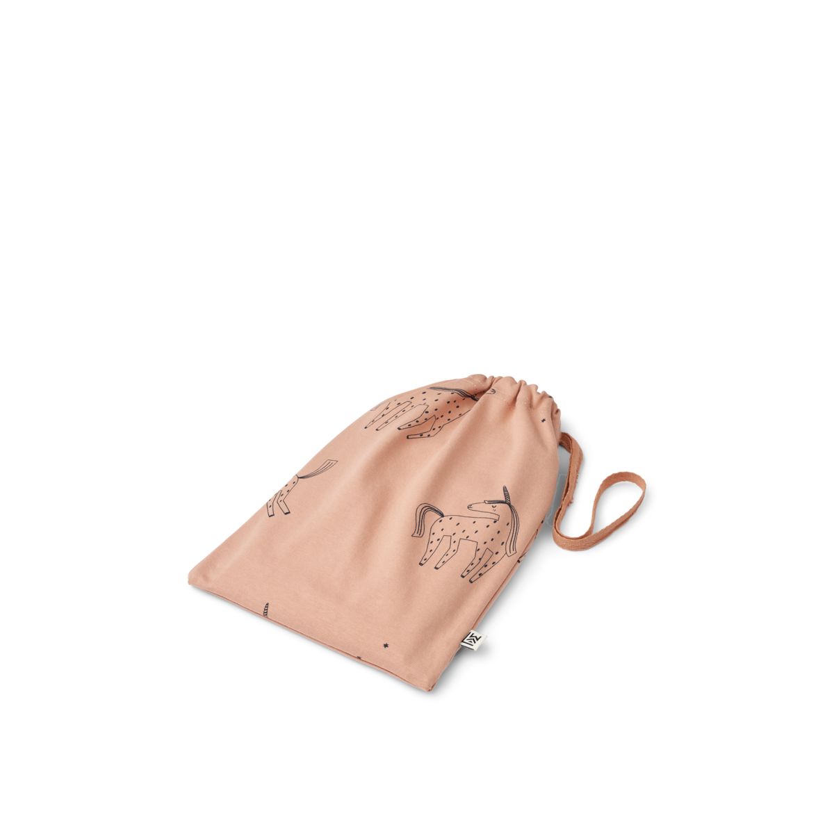 Wilhelm Printed Frill Pyjamas Set - Unicorn / Pale tuscany