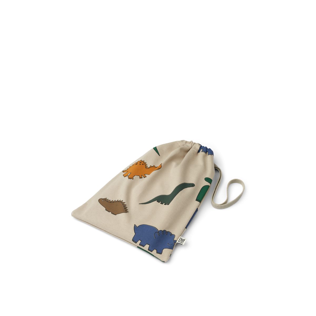 Liewood Yanni Baby Printed Ls Bodystocking 2-Pack - Dinosaurs Mist / Forest green - BODYSTOCKING