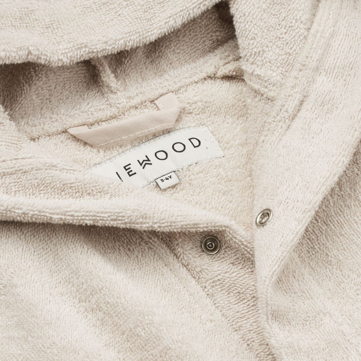 Liewood Lily Elephant Bathrobe - Sandy - TOWEL / WASHCLOTH