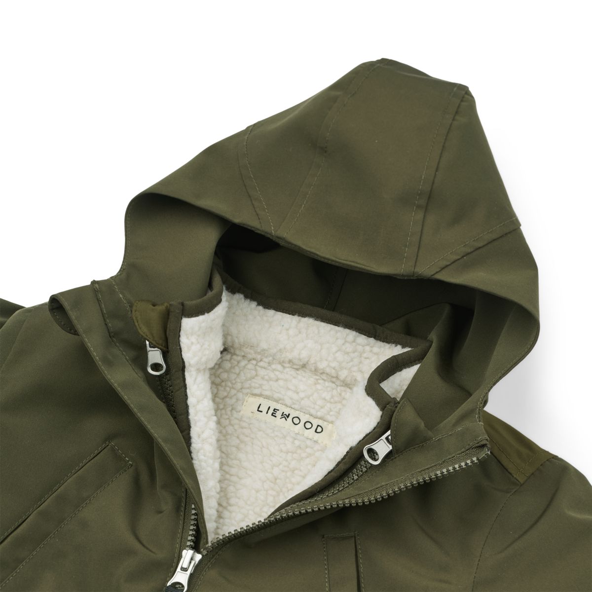 Liewood Timber 2-in-1 Jacket - Army brown mix - JACKET