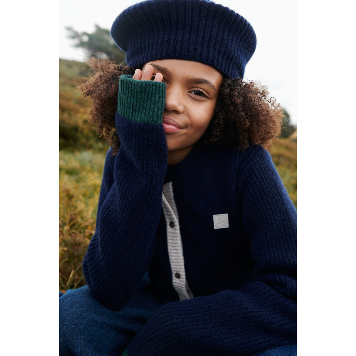 Liewood Borg Beret Hat - Classic navy - HATS/CAP