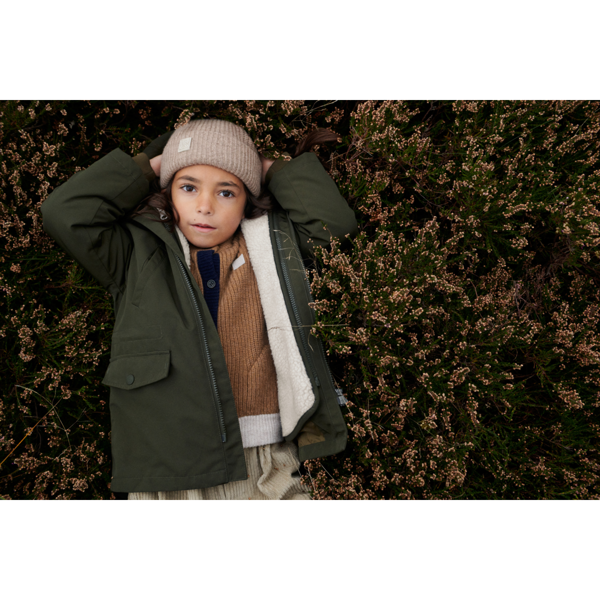 Liewood Timber 2-in-1 Jacket - Army brown mix - JACKET