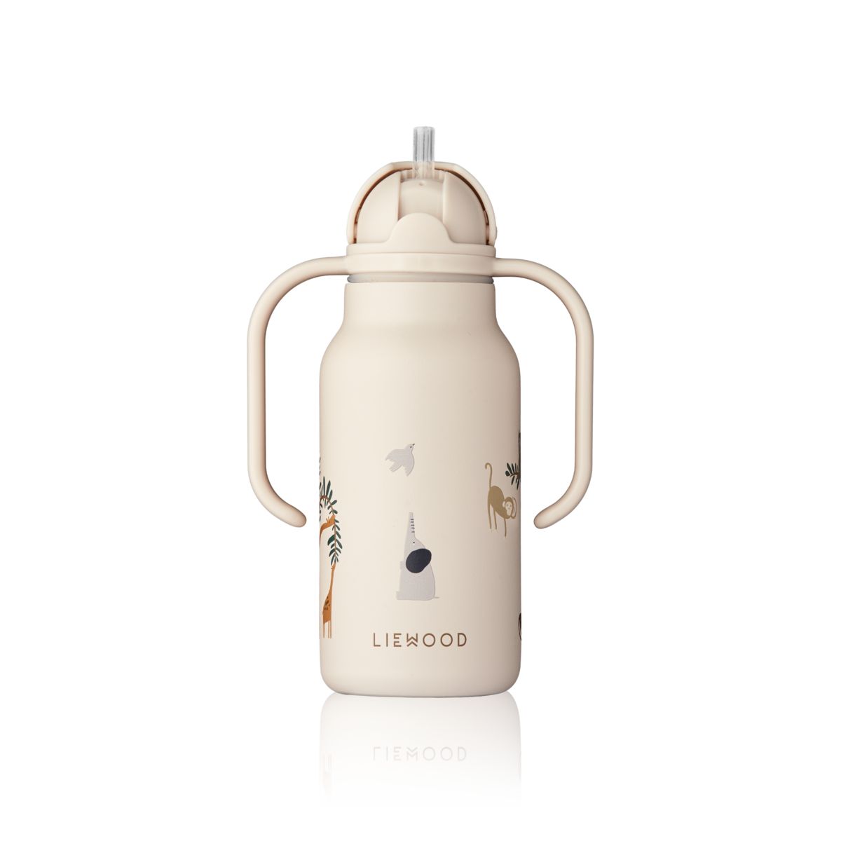 Liewood Kimmie Printed Bottle 250 Ml - All together / Sandy - WATER BOTTLE