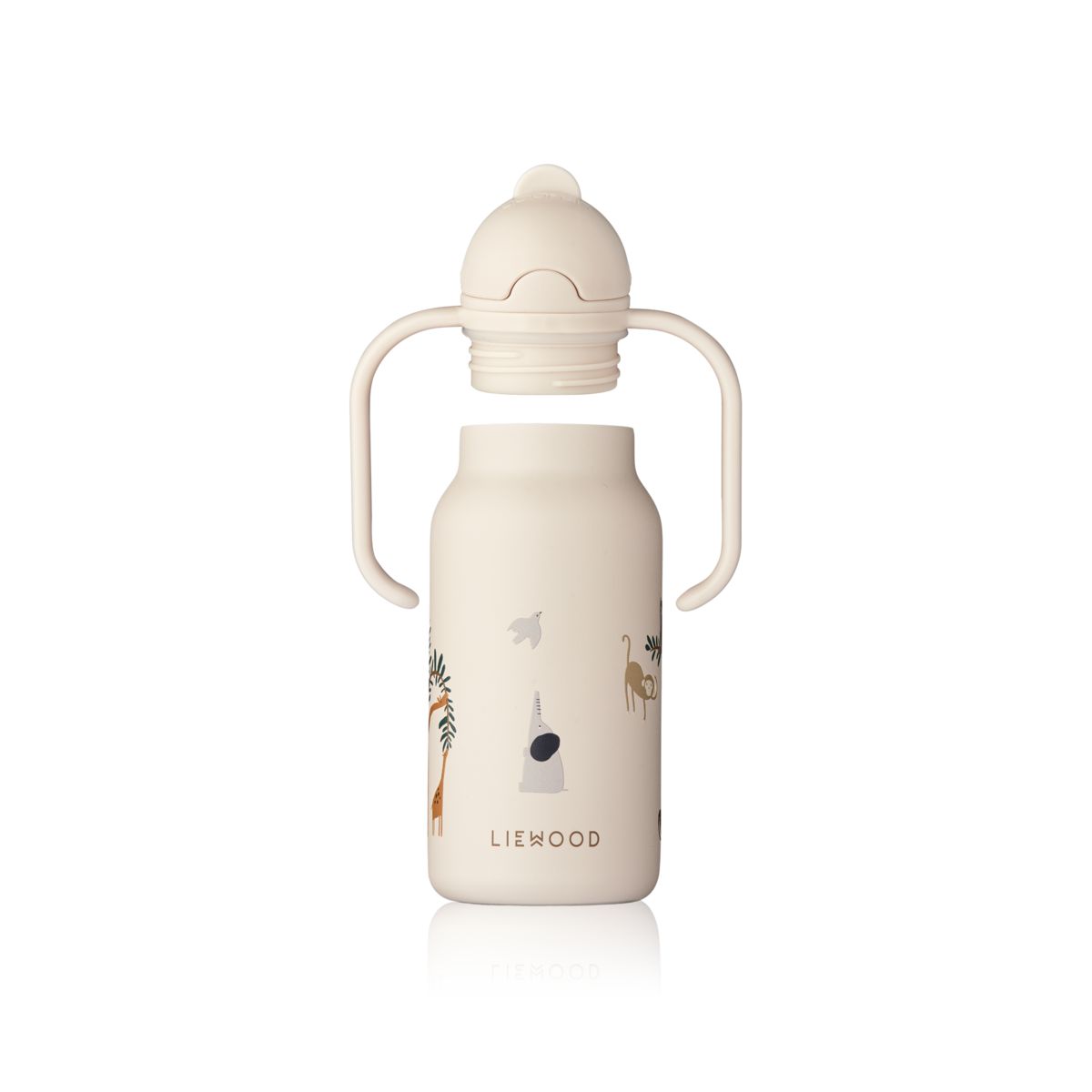 Liewood Kimmie Printed Bottle 250 Ml - All together / Sandy - WATER BOTTLE