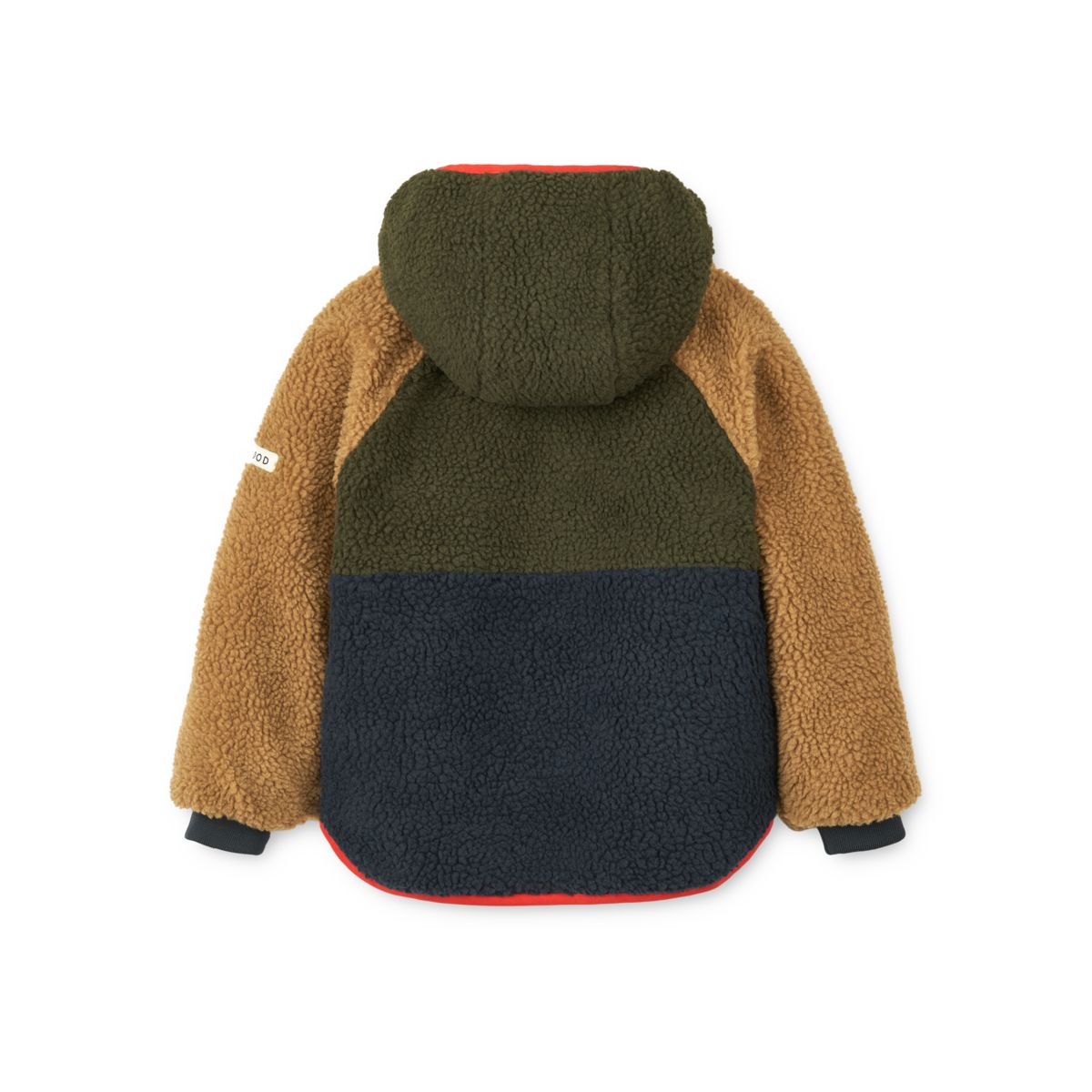 Liewood Jackson Reversible Jacket - Army brown multi mix - JACKET