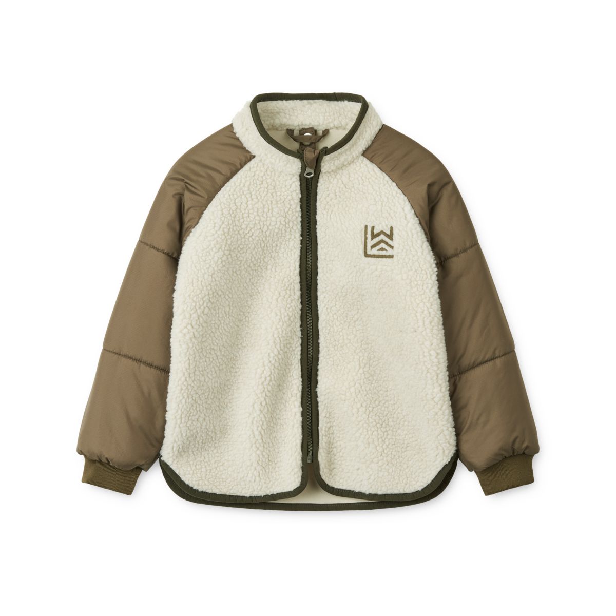 Liewood Timber 2-in-1 Jacket - Army brown mix - JACKET