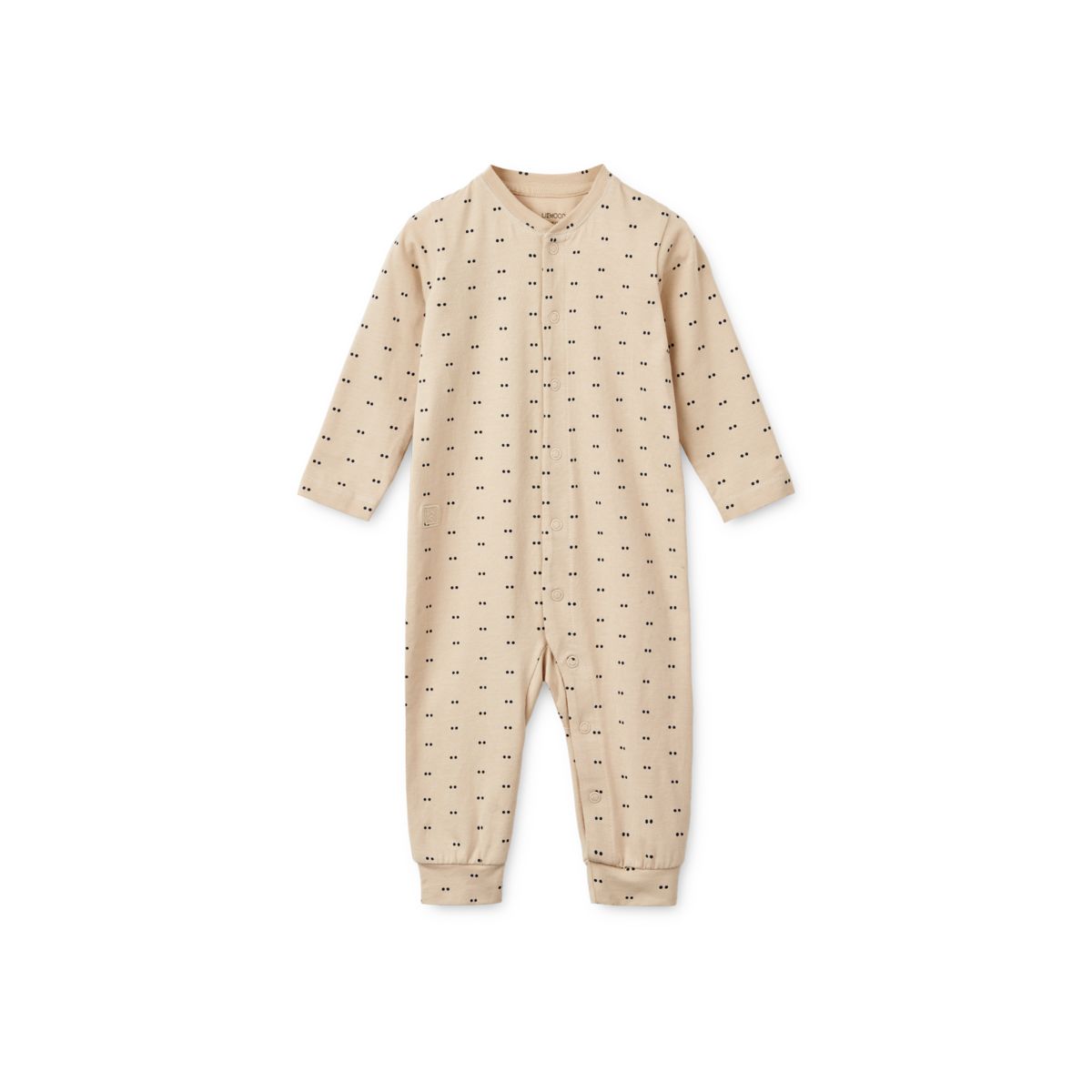 Liewood Birk Printed Pyjamas Jumpsuit - Double dot / SIlver lining - PYJAMAS JUMPSUIT