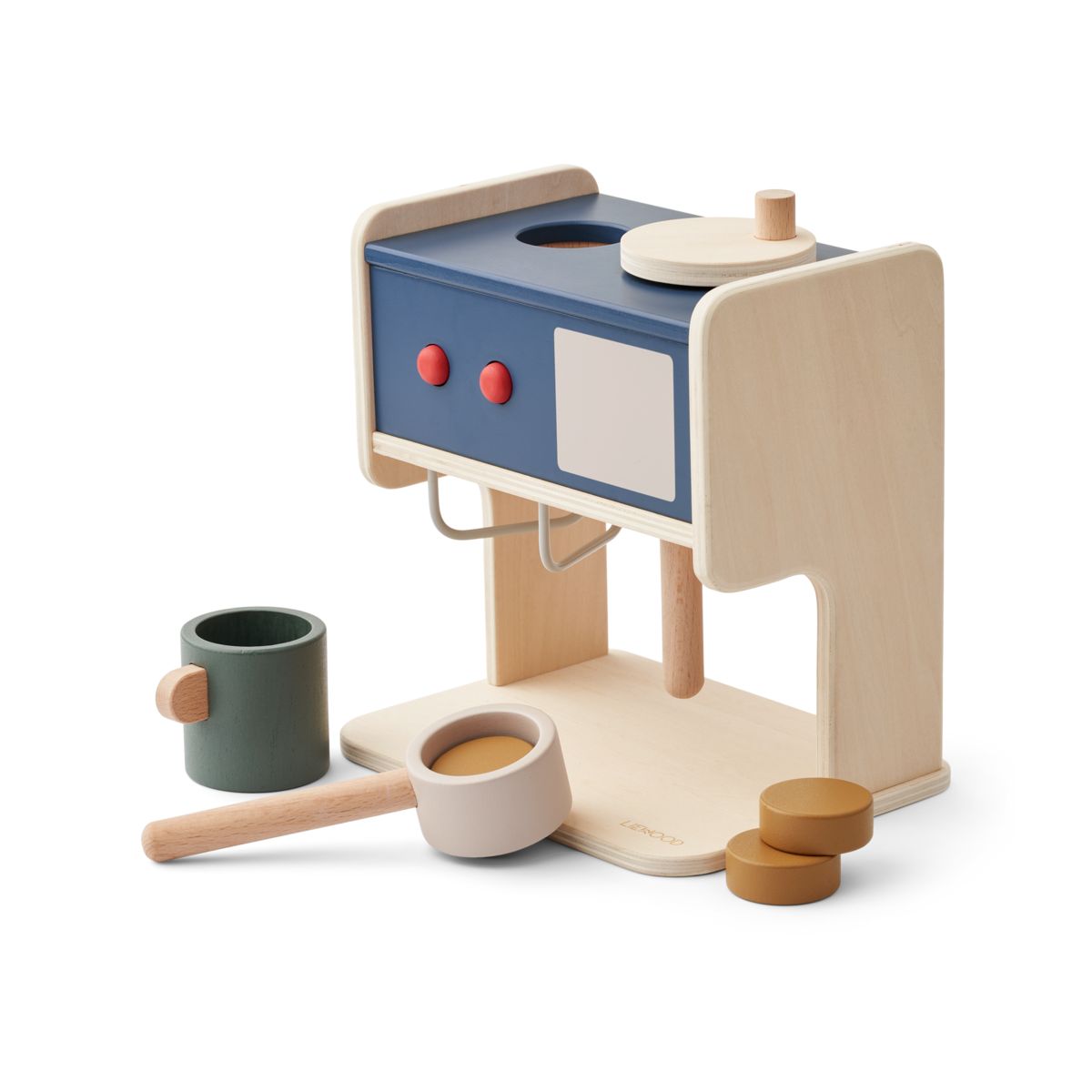 Liewood Titouan Espresso Machine - Indigo blue multi mix - PRETEND PLAY