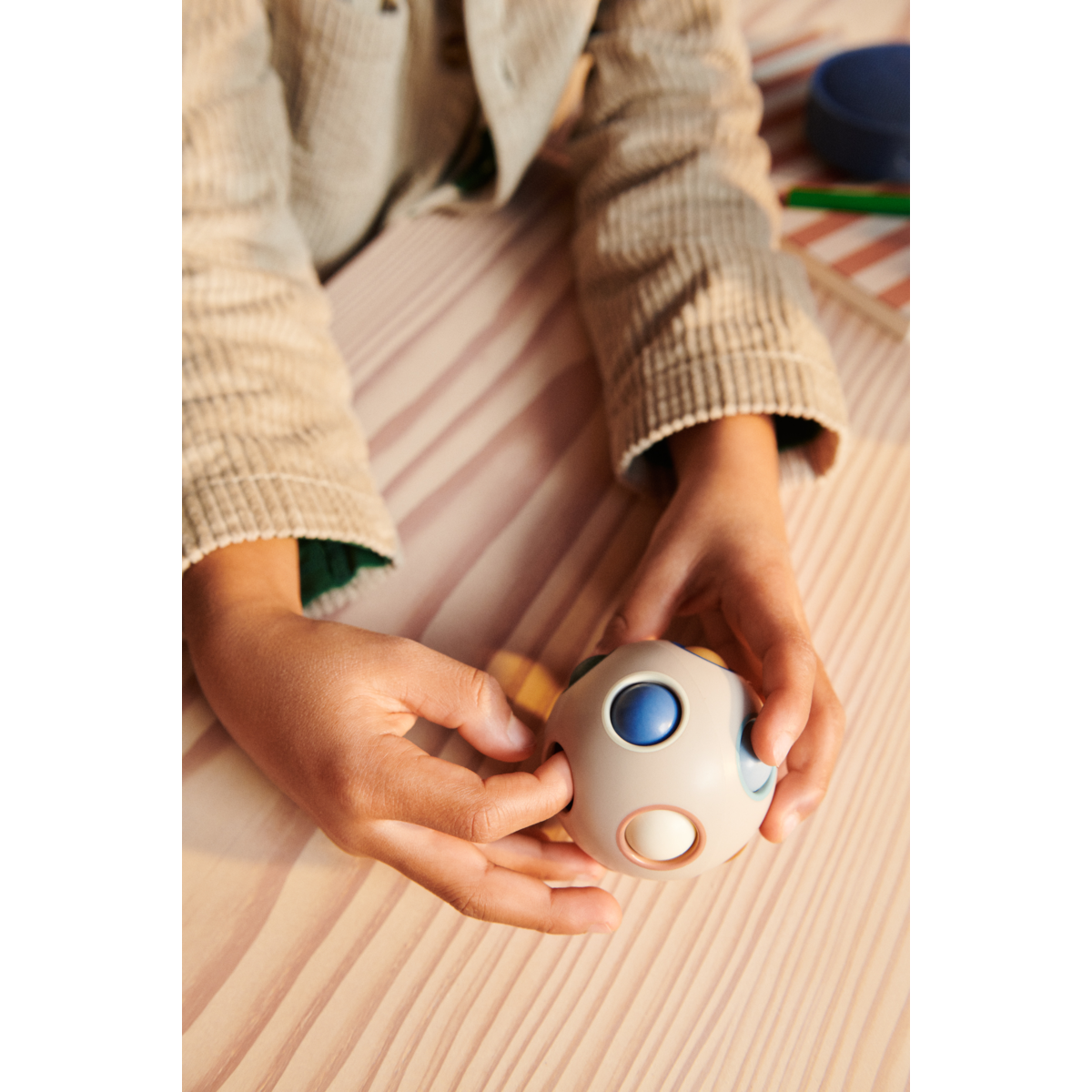 Liewood Solene Puzzle Ball - Pale tuscany multi mix - MOTORICAL