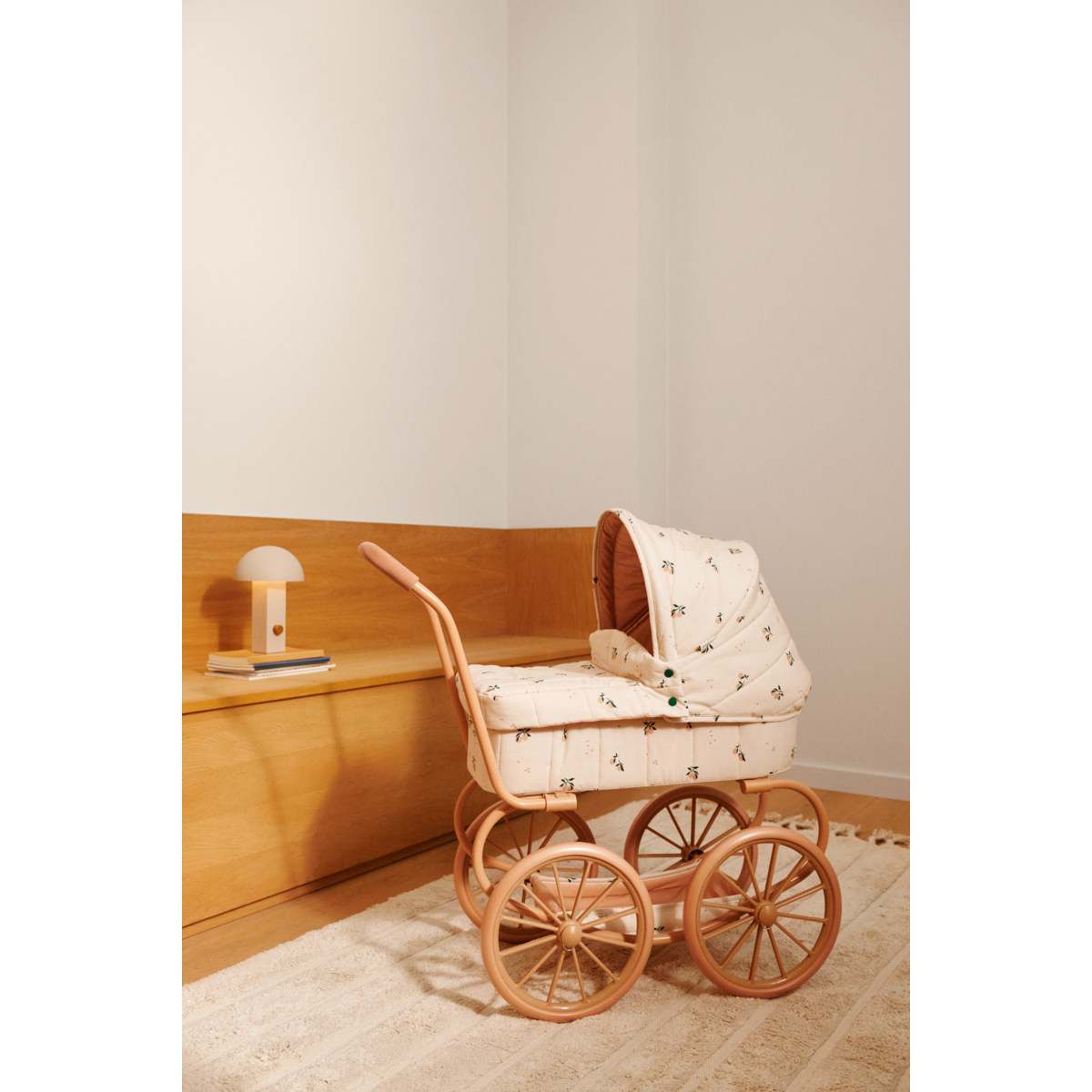 Liewood Adaline Doll Pram - Peach / Sea shell - PRETEND PLAY