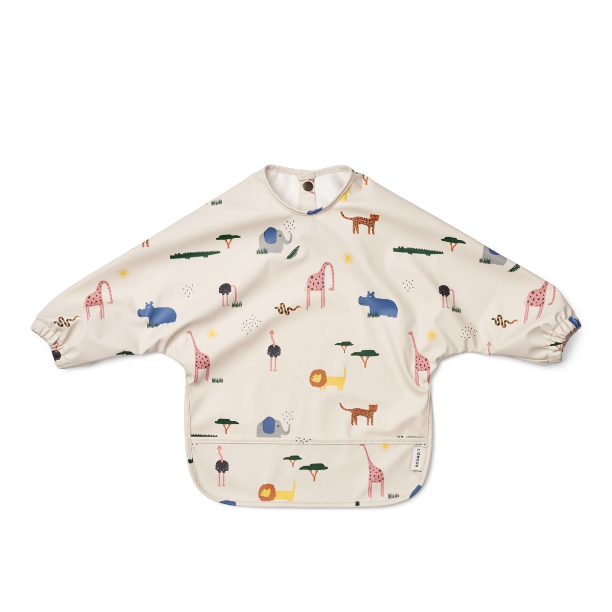 Liewood Merle Cape Bib - Safari sandy mix - CAPE BIB