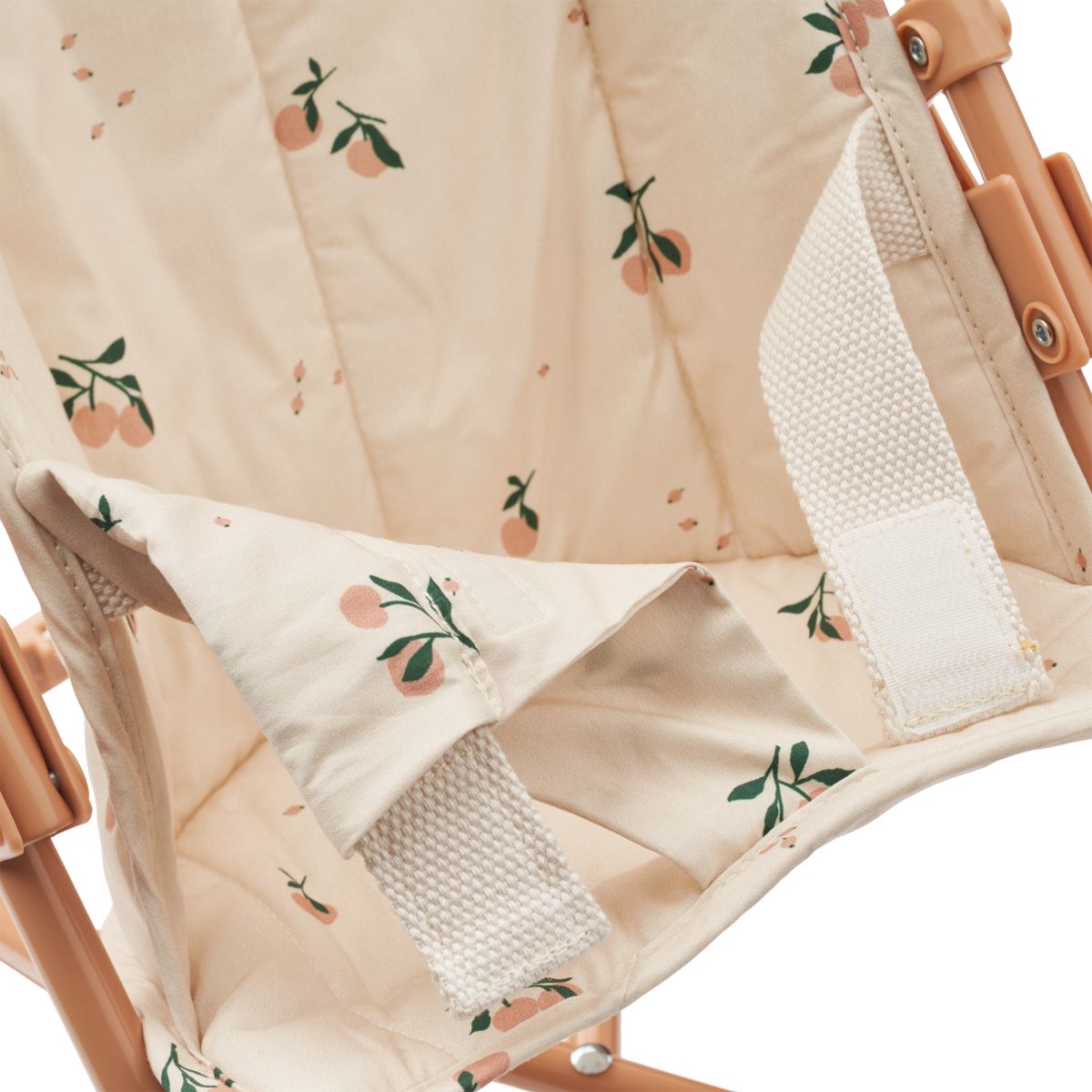Elsie Doll Stroller - Peach / Sea shell