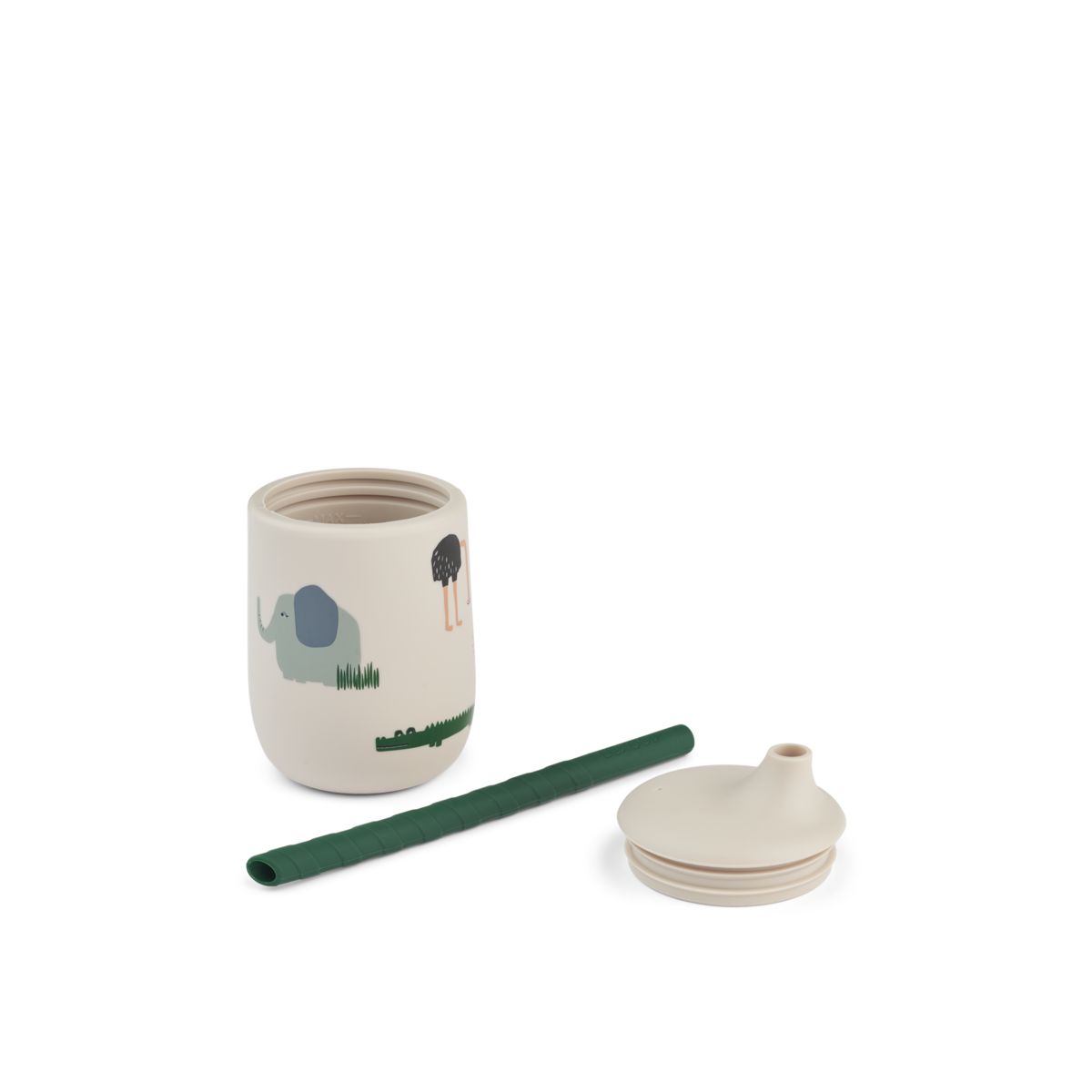 Liewood Ellis Printed Sippy Cup - Safari sandy mix - CUP