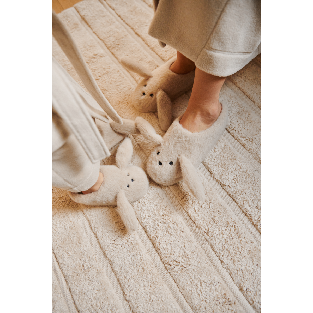 Liewood Aviaja Rabbit Slippers - Mist - INDOOR SLIPPERS