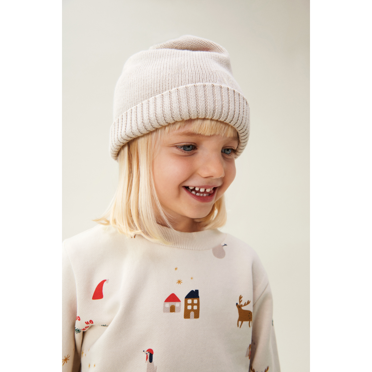 Liewood Thora Printed Sweatshirt - Holiday / Sandy - SWEATSHIRT