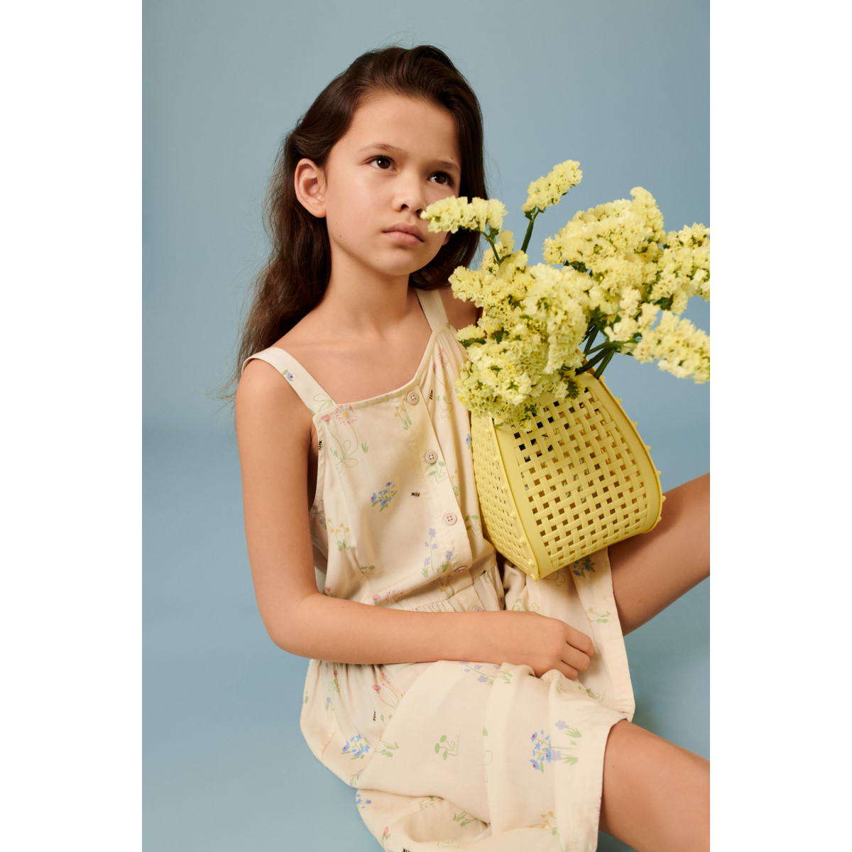 Liewood Adeline Basket - Lemonade - BASKET BAG