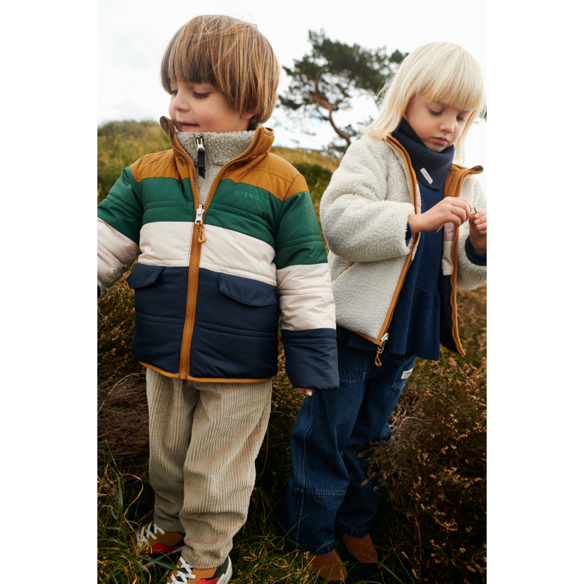 Liewood Mathias Cotton Neck Warmer - Classic Navy - SCARF/NECK WARMER