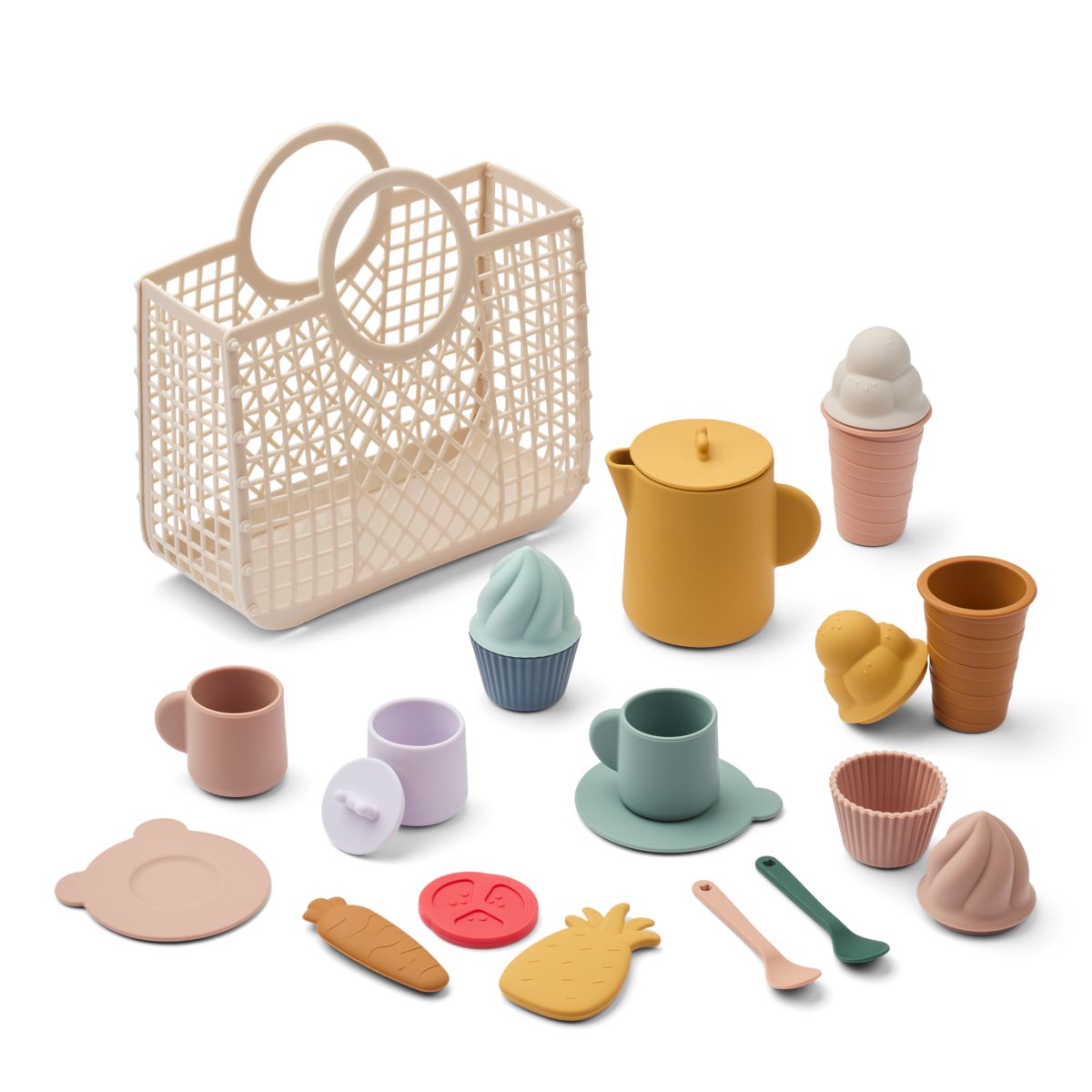 Liewood Elna Picnic Play Set - Sandy multi mix - SAND TOYS