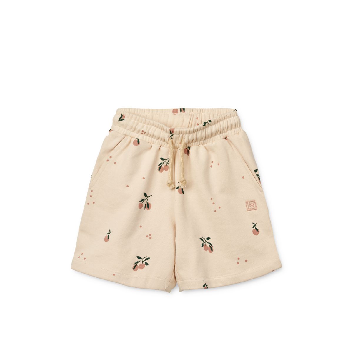 Liewood Gram Printed Sweatshorts - Peach / Sea shell - SHORTS
