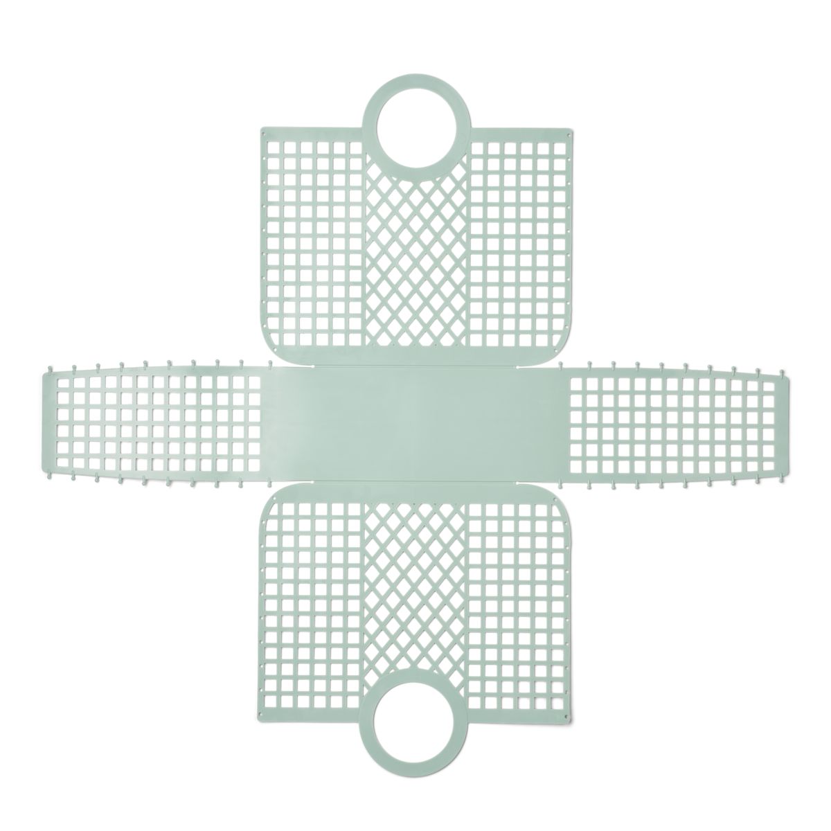 Liewood Bloom Basket - Light Peppermint - BASKET BAG