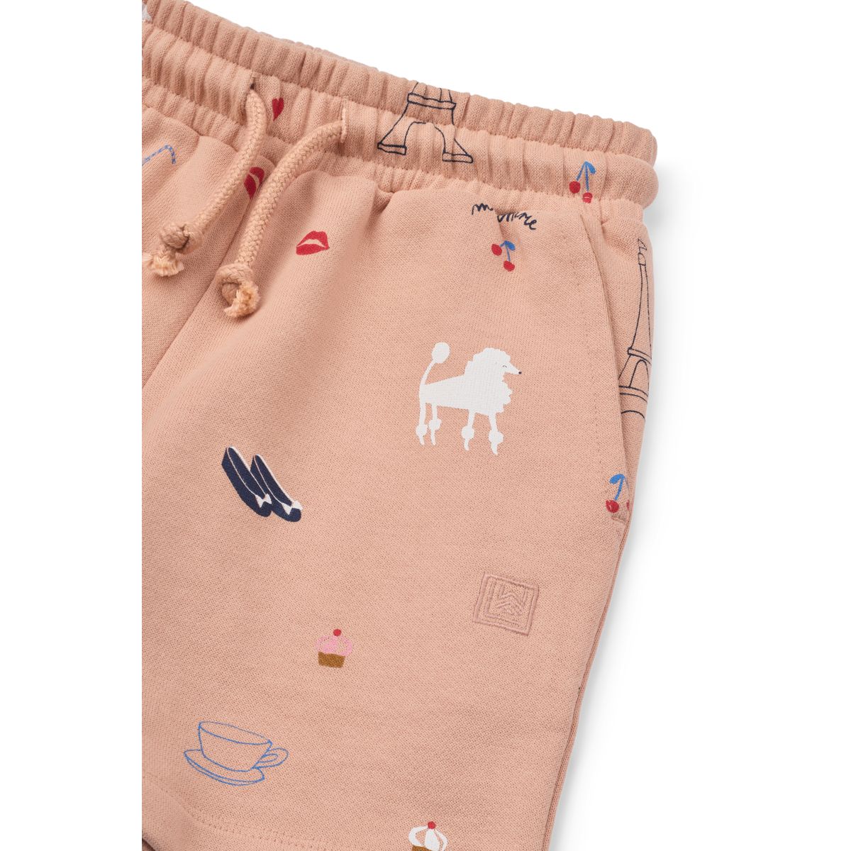 Liewood Gram Printed Sweatshorts - Paris / Pale tuscany - SHORTS