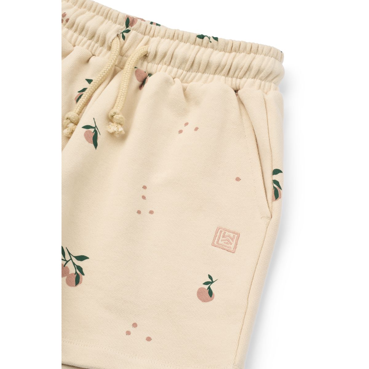 Liewood Gram Printed Sweatshorts - Peach / Sea shell - SHORTS